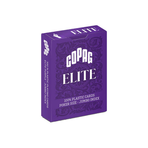 1546 Elite Poker size Jumbo index playing cards (purple) Copag