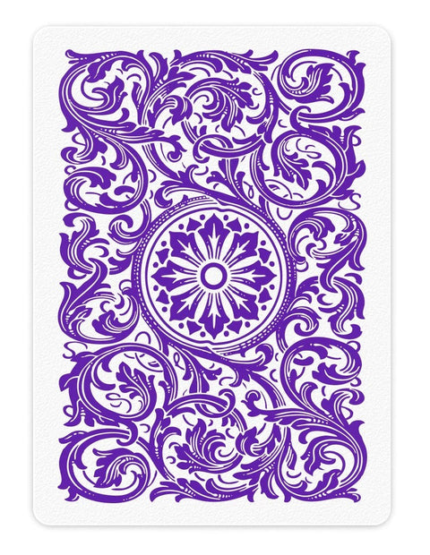 1546 Elite Poker size Jumbo index playing cards (purple) Copag