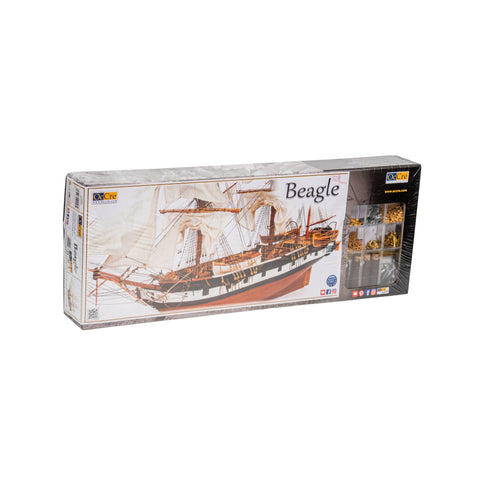 1:60 OcCre HMS Beagle - Ideal Beginners Scale Model Kit (12005) - Hobby.lt 🇬🇧