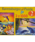 2 x 1000 Dolphin Puzzles