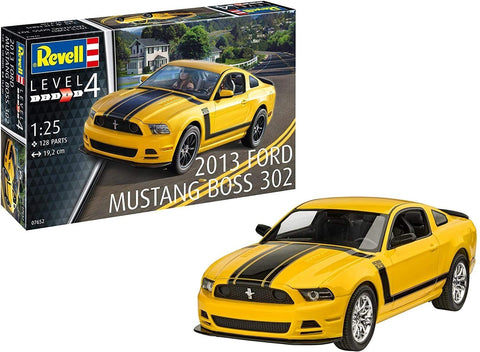 2013 Ford Mustang Boss 302 - Plastic Modelling Kit By Revell - Hobby.lt 🇬🇧