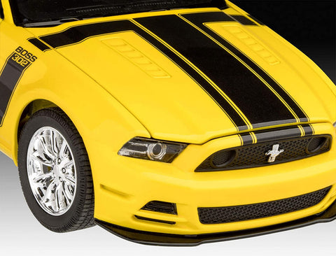 2013 Ford Mustang Boss 302 - Plastic Modelling Kit By Revell