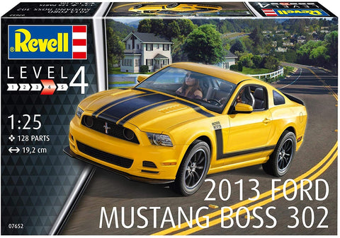 2013 Ford Mustang Boss 302 - Plastic Modelling Kit By Revell