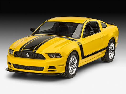 2013 Ford Mustang Boss 302 - Plastic Modelling Kit By Revell