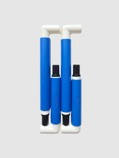 Blue Plastic Clip Embroidery Frame 21 x 29 cm, Nurge Rectangular Hoop for Cross Stitch and Crafts