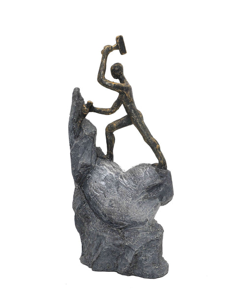 Discovery of Love Bronze Resin Sculpture, 27cm Statue, Made in Italy, Gift