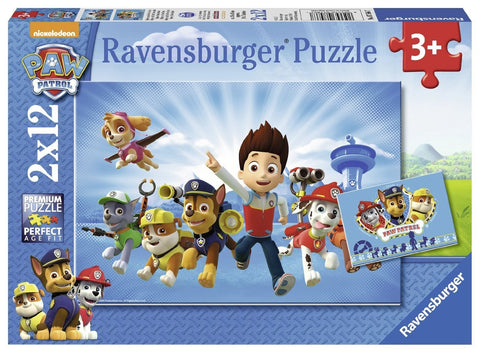 2x12 Puzzles - Paw Patrol - Hobby.lt 🇬🇧