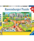 2X24 Puzzles: A Day in The Zoo