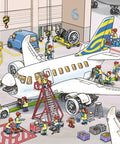 2X24 Puzzles: Around The Airplane - Hobby.lt 🇬🇧