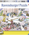 2X24 Puzzles: Around The Airplane - Hobby.lt 🇬🇧