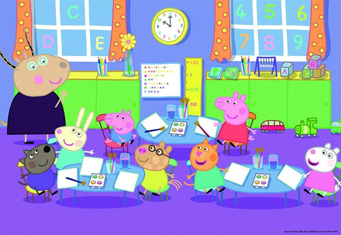 2X24 Puzzles: Peppa Pig School