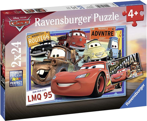 2X24 Puzzles: Pixar Cars - Hobby.lt 🇬🇧