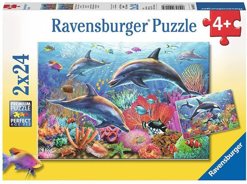 2X24 Puzzles: Underwater Beauty - Hobby.lt 🇬🇧