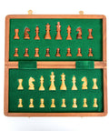 30X30CM CLASSIC MAGNETIC WOODEN FOLDING CHESS SET - Hobby.lt 🇬🇧