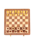 30X30CM CLASSIC MAGNETIC WOODEN FOLDING CHESS SET - Hobby.lt 🇬🇧