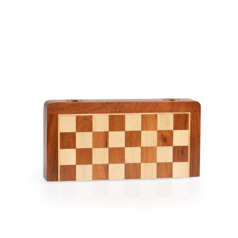 30X30CM MEDIUM SIZE CLASSIC MAGNETIC WOODEN FOLDING CHESS SET