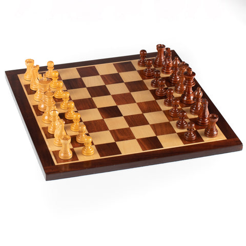 31x31cm Beautiful Magnetic Wooden Chess Set with Box Inside