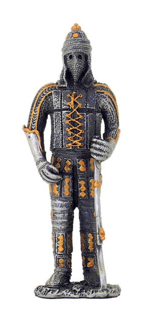 Hand-Painted Tin Soldier Figurine with Rifle, 11 cm, Made in Italy