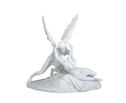 Amor & Psyche Bronze Resin Statue by Canova, Italian Figurine 18cm Home Decor