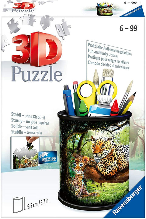 3D Mini Puzzle - Big Cats 54 Piece Puzzle - Hobby.lt 🇬🇧