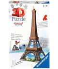 3D Mini Puzzle - Eiffel Tower Building 54 Piece Puzzle - Hobby.lt