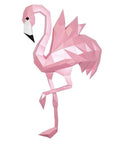 3D Papercraft Flamingo PP - 1FLM - PIN - Hobby.lt 🇬🇧