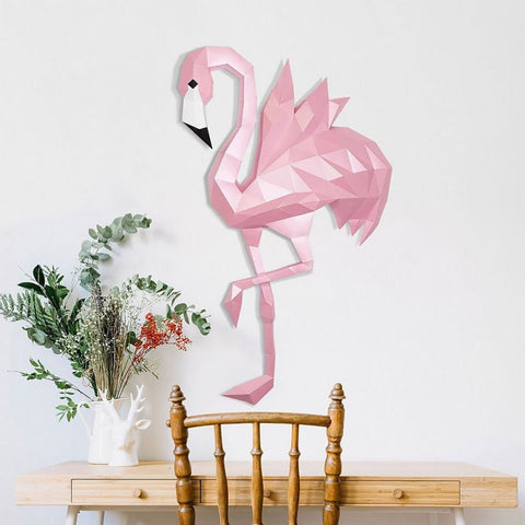 3D Papercraft Flamingo PP - 1FLM - PIN - Hobby.lt 🇬🇧