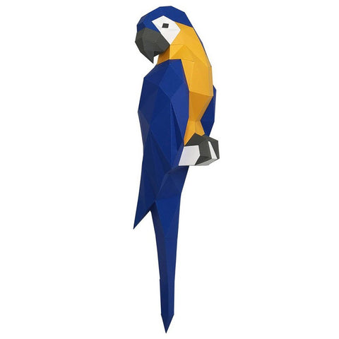 3D Papercraft Kit Ara parrot (Blue) PP - 1ARA - 3BLU - Hobby.lt 🇬🇧