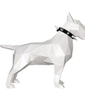 3D Papercraft Kit Bull Terrier PP - 2BLT - WHT - Hobby.lt 🇬🇧