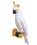 3D Papercraft Kit Cockatoo PP - 1KKD - 2WK - Hobby.lt 🇬🇧