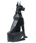 3D Papercraft Kit Doberman PP - 2DBR - BLA - Hobby.lt 🇬🇧