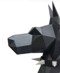 3D Papercraft Kit Doberman PP - 2DBR - BLA - Hobby.lt 🇬🇧