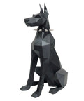 3D Papercraft Kit Doberman PP - 2DBR - BLA - Hobby.lt 🇬🇧