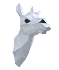 3D Papercraft Kit Lama (white) PP - 1LAM - WHT - Hobby.lt 🇬🇧