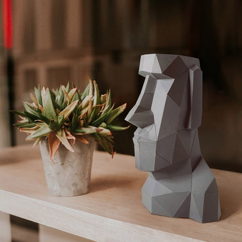 3D Papercraft Kit Moai PP - 2MOA - GRA - Hobby.lt 🇬🇧