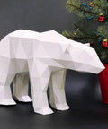 3D Papercraft Kit Polar Bear PP - 2PLB - WHT - Hobby.lt 🇬🇧