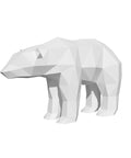 3D Papercraft Kit Polar Bear PP - 2PLB - WHT - Hobby.lt 🇬🇧