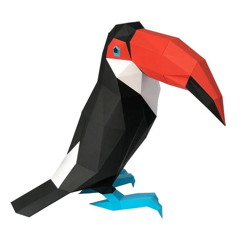 3D Papercraft Kit Toucan PP - 2TUK - BWS - Hobby.lt 🇬🇧