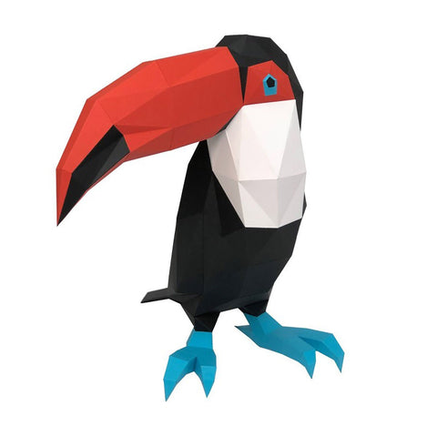 3D Papercraft Kit Toucan PP - 2TUK - BWS - Hobby.lt 🇬🇧