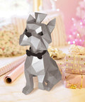 3D Papercraft Kit Yorkshire Terrier PP - 2YOR - SLV - Hobby.lt 🇬🇧