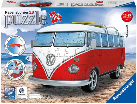 3D Puzzle 162 VW Bus - Hobby.lt 🇬🇧