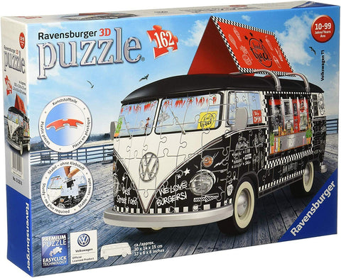 3D Puzzle 162 VW Bus T1 Food Truck - Hobby.lt 🇬🇧