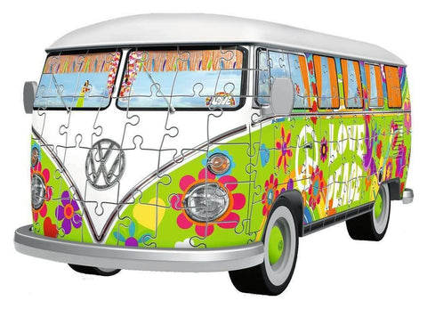 3D Puzzle 162 VW Bus T1 Hippie Style - Hobby.lt 🇬🇧