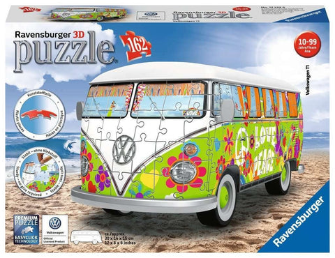 3D Puzzle 162 VW Bus T1 Hippie Style - Hobby.lt 🇬🇧