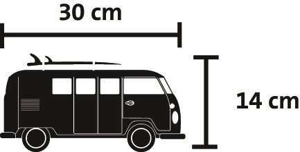 3D Puzzle 162 VW Bus T1 Hippie Style