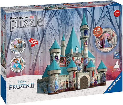 3D Puzzle 216: Frozen II Disney Castle - Hobby.lt 🇬🇧