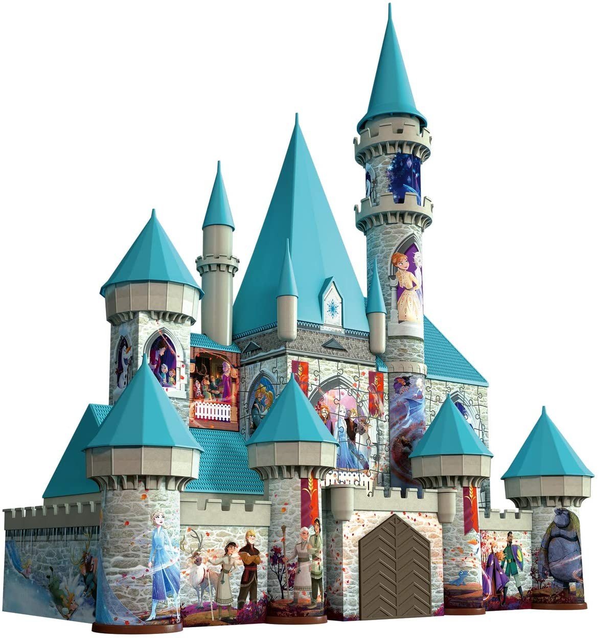 3D Puzzle 216 Frozen II Disney Castle Hobby.lt