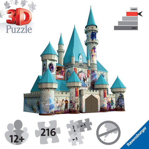 3D Puzzle 216: Frozen II Disney Castle - Hobby.lt 🇬🇧