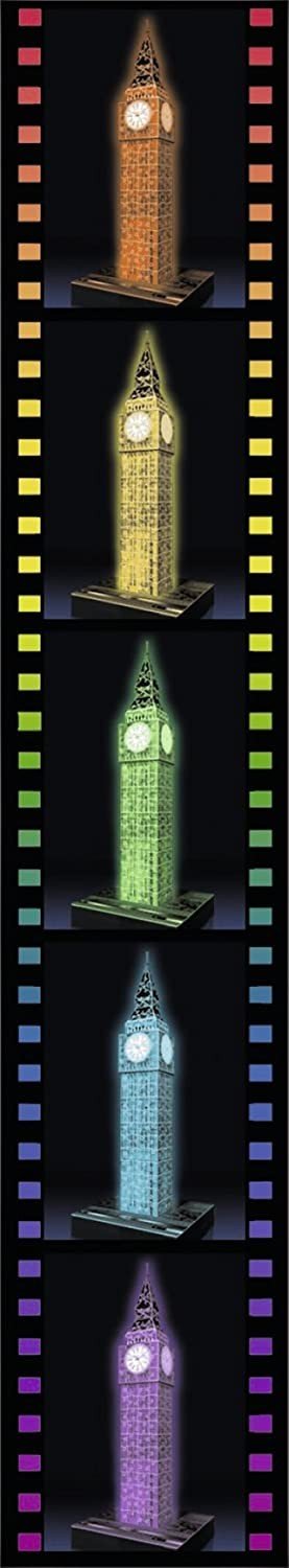 3D Puzzle Big Ben With Light - Hobby.lt 🇬🇧