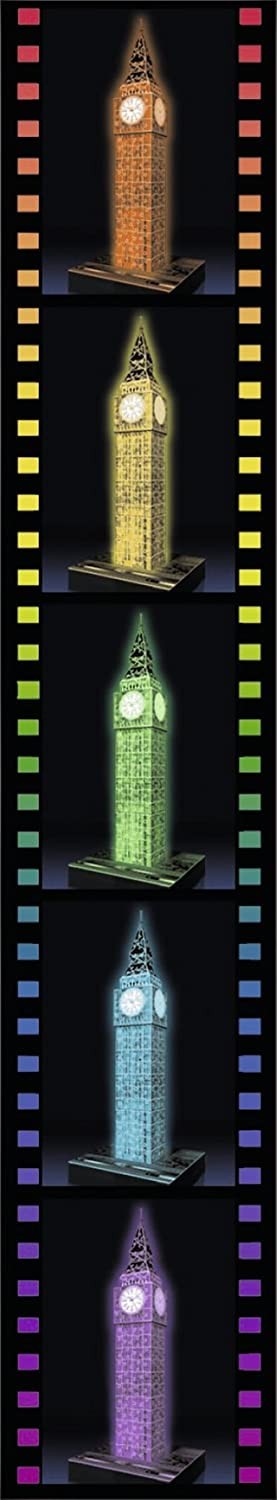 3D Puzzle Big Ben With Light